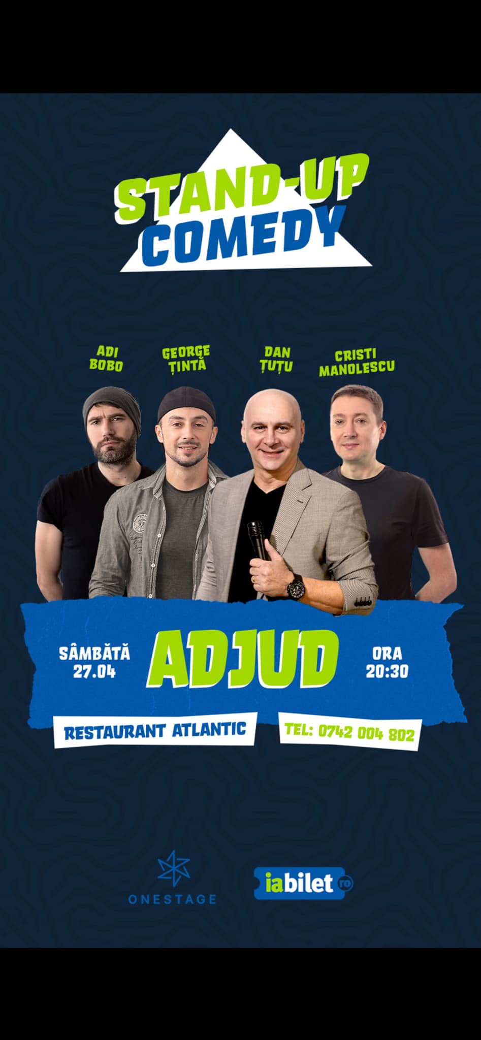 Stand Up Comedy cu Țuțu, Adi Bobo, Manolescu și Țintă - Adjud