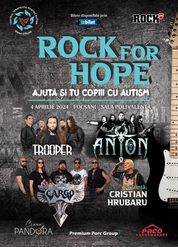 Rock For Hope - Ajută și Tu Copiii cu Autism 