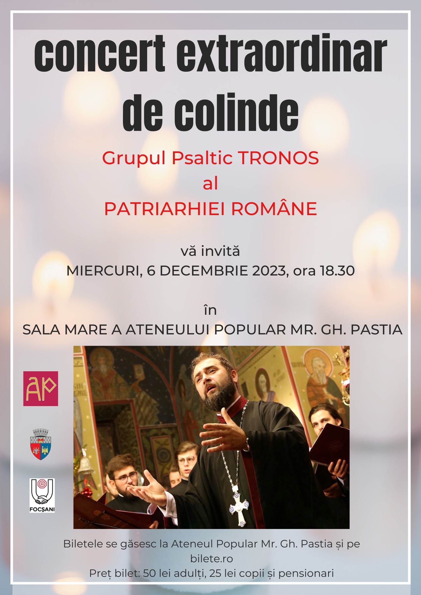 Concert Colinde - Grupul Psaltic Tronos 