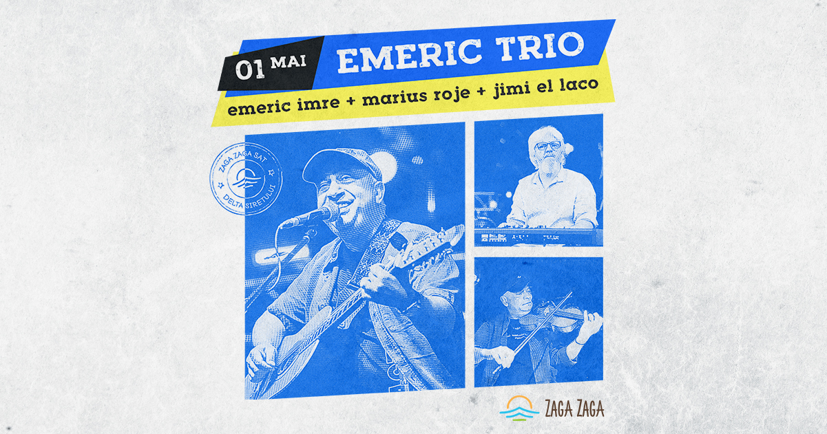 1 Mai - Concert Emeric Imre Trio 